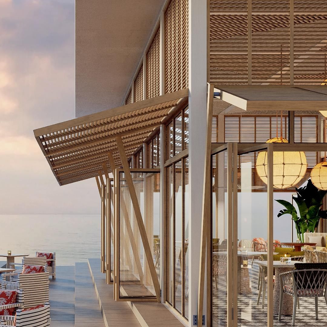 The first #Raffles property in the Maldives. @RafflesMaldives will feature a range of gastronomic delights complete with romantic settings to provide the perfect dining experience. 
#hospitalitydesign #interiordesign #luxuryhotels #blinkdesigngroup