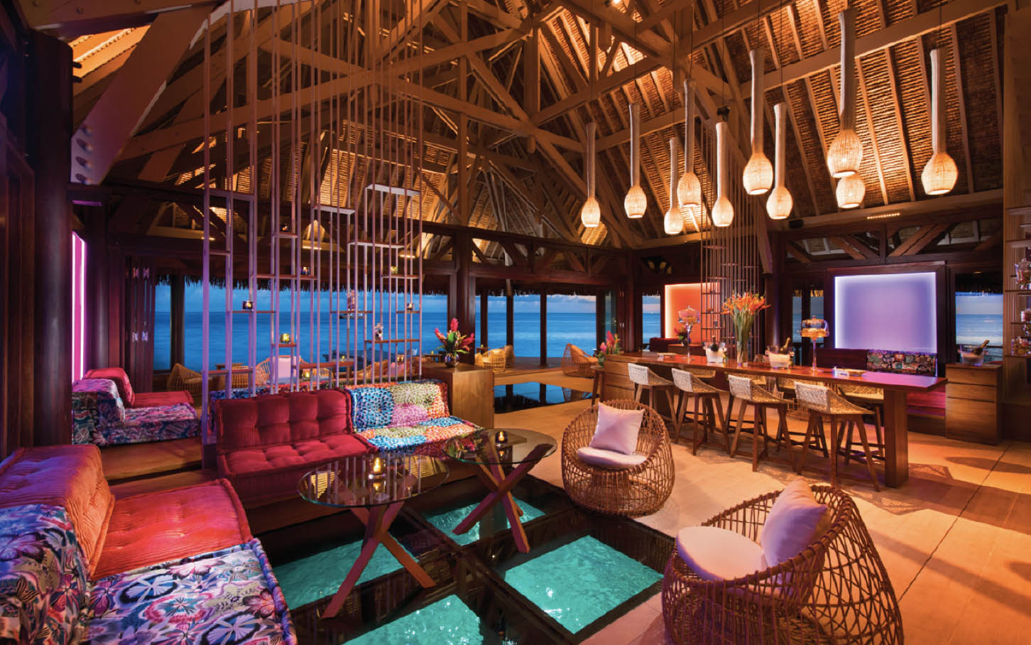 Hospitality interior design, Conrad Bora Bora Nui