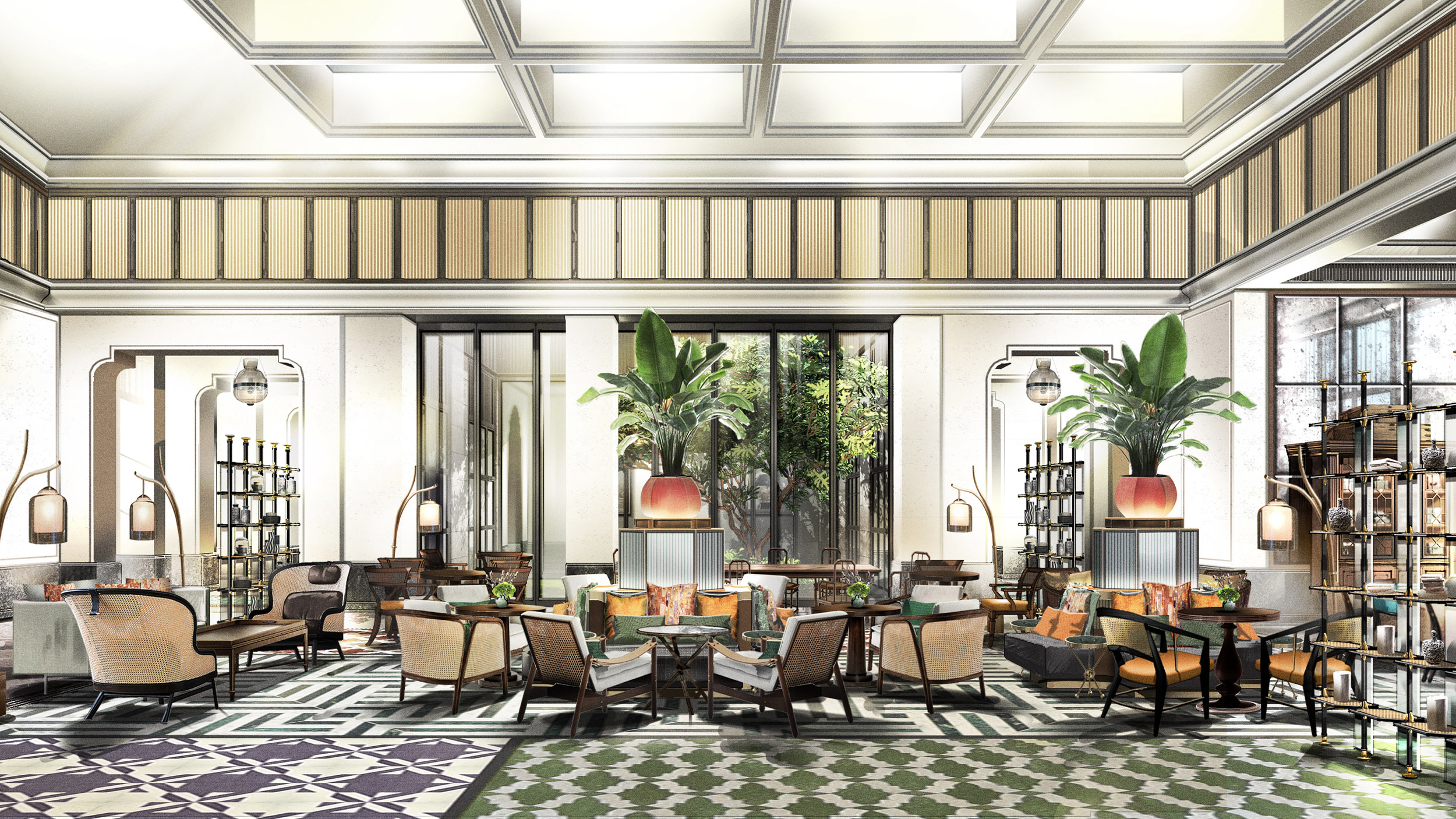 seating area andaz xiamen