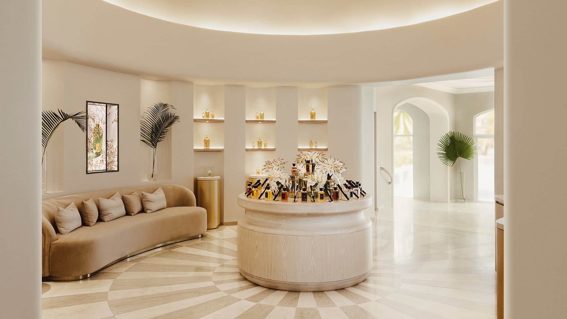 Retail | One&Only Le Saint Geran Spa | BLINK Design Group
