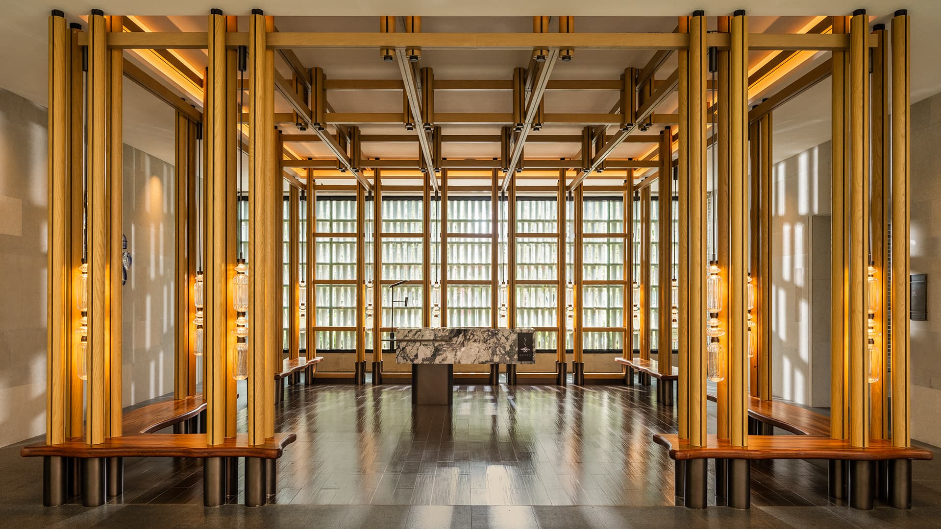 Banyan Tree Dongguan | Restaurant Entrance | BLINK Design Group