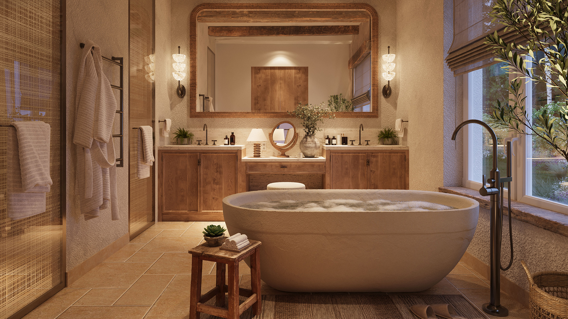 Six Senses Residences Loire Valley | Bathroom