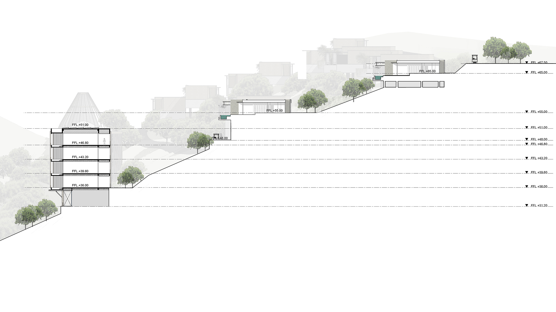 Side Elevation | Island Resort | BLINK