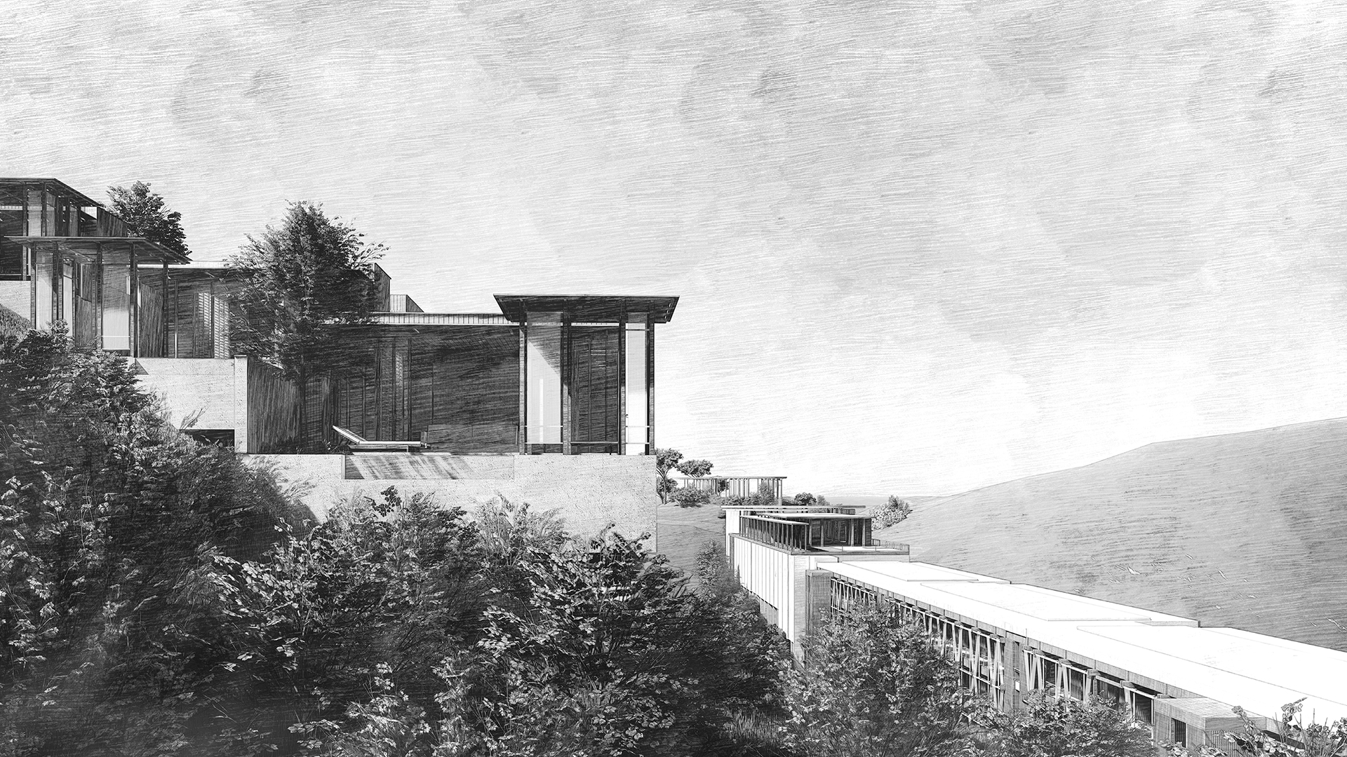 Villa Sketch | Island Resort | BLINK